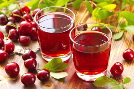 cherry juice aids muscle recovery